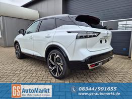 Nissan Qashqai 1.3 DIG-T MHEV 158 PS X-Tronic Tekna Premium Paket 20"LM Teil-Leder PanoGlasdach Klimaautomatik Sitzheizung Lenkradheizung Navi Head-Up Display elektr. Heckklappe ACC PDC v+h 360&deg;Kamera DAB Bluetooth Touchscreen Apple CarPlay Android Auto 
