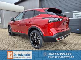Nissan Qashqai 1.3 DIG-T MHEV 158 PS X-Tronic Tekna Voll-Leder Klimaautomatik PanoGlasdach Sitzheizung Lenkradheizung Navi Head-Up Display elektr. Heckklappe ACC PDC v+h 360&deg;Kamera DAB Bluetooth Touchscreen Apple CarPlay Android Auto 19"LM 