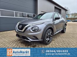 Nissan Juke 1.0 DIG-T 114PS N-Design Automatik Teil-Leder Klimaautomatik Sitzheizung Lenkradheizung PDC v+h R&uuml;ckf.Kamera Navi 19"LM Bluetooth Touchscreen Apple CarPlay Android Auto 