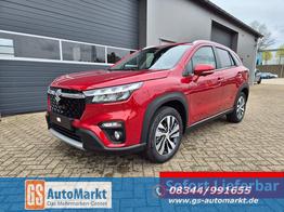 Suzuki S-Cross Comfort+ 110PS Automatik MHEV 1.4 Boosterjet Teilleder Navi Klimaautomatik Sitzheizung ACC PDC v+h 4x Kamera Suzuki-Radio Apple CarPlay Android Auto Touchscreen 2xKeyless 17-LM 