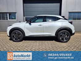 Nissan Juke 1.0 DIG-T 114PS N-Connecta Teil-Leder Klimaautomatik PDC v+h R&uuml;ckf.Kamera Bluetooth Touchscreen Apple CarPlay Android Auto 17"LM 