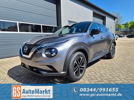 Nissan Juke 1.0 DIG-T 114PS N-Connecta Teil-Leder Klimaautomatik PDC v+h R&uuml;ckf.Kamera Bluetooth Touchscreen Apple CarPlay Android Auto 17"LM 