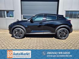 Nissan Juke 1.0 DIG-T 114PS N-Connecta Sitzheizung Lenkradheizung Teil-Leder Klimaautomatik PDC v+h R&uuml;ckf.Kamera Bluetooth Touchscreen Apple CarPlay Android Auto 17"LM 