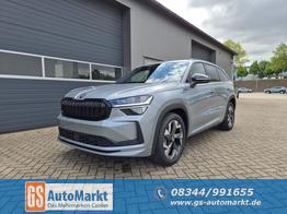 Skoda Kodiaq Sportline 1.5 TSI 204PS PHEV DSG schwenkb. AHK elektr. PanoDach HUD Alcantara PDC v+h 360&deg;Kamera CANTON Sound Klimaautomatik Sitzheizung Lenkradheizung Navi Apple CarPlay Android Auto 2xKeyless 19"LM vollelektr. Reichweite 116KM 