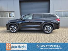 Skoda Kodiaq Sportline 1.5 TSI 204PS PHEV DSG schwenkb. AHK elektr. PanoDach HUD Alcantara PDC v+h 360&deg;Kamera CANTON Sound Klimaautomatik Sitzheizung Lenkradheizung Navi Apple CarPlay Android Auto 2xKeyless 19"LM vollelektr. Reichweite 116KM 