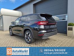 Skoda Kodiaq Sportline 1.5 TSI 204PS PHEV DSG schwenkb. AHK elektr. PanoDach HUD Alcantara PDC v+h 360&deg;Kamera CANTON Sound Klimaautomatik Sitzheizung Lenkradheizung Navi Apple CarPlay Android Auto 2xKeyless 19"LM vollelektr. Reichweite 116KM 