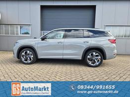 Skoda Kodiaq Sportline 1.5 TSI 204PS PHEV DSG schwenkb. AHK elektr. PanoDach HUD Alcantara PDC v+h 360&deg;Kamera CANTON Sound Klimaautomatik Sitzheizung Lenkradheizung Navi Apple CarPlay Android Auto 2xKeyless 19"LM vollelektr. Reichweite 116KM 