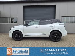 Nissan Qashqai 1.3 DIG-T MHEV 158 PS X-Tronic N-Design Head-Up Display Teil-Leder Klimaautomatik Sitzheizung Lenkradheizung Navi elektr. Heckklappe ACC PDC v+h 360&deg;Kamera DAB Bluetooth Touchscreen Apple CarPlay Android Auto 19"Zoll 