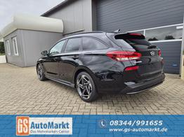 Hyundai i30 Kombi 1.6 T-GDI 150PS Automatik N-Line Sitzheizung Lenkradheizung Klimaautomatik Navi 10,3"-Touchscreen Bluelink Apple CarPlay + Android Auto PDC v+h R&uuml;ckf.Kamera 18-LM 