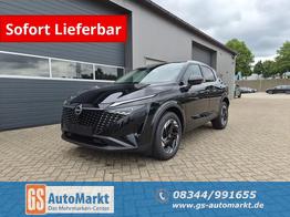 Nissan Qashqai 1.3 DIG-T MHEV 158 PS X-Tronic N-Connecta Teil-Leder PanoGlasdach Klimaautomatik Sitzheizung Lenkradheizung Navi ACC PDC v+h 360&deg;Kamera DAB Bluetooth Touchscreen Apple CarPlay Android Auto 18"LM 