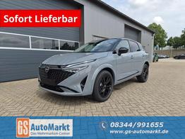 Nissan Qashqai 1.3 DIG-T MHEV 158 PS X-Tronic N-Design PanoDach Teil-Leder Klimaautomatik Sitzheizung Lenkradheizung Navi ACC PDC v+h 360&deg;Kamera DAB Bluetooth Touchscreen Apple CarPlay Android Auto 19"Zoll 
