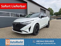 Nissan Qashqai 1.3 DIG-T MHEV 158 PS X-Tronic N-Design PanoDach Teil-Leder Klimaautomatik Sitzheizung Lenkradheizung Navi ACC PDC v+h 360&deg;Kamera DAB Bluetooth Touchscreen Apple CarPlay Android Auto 19"Zoll 