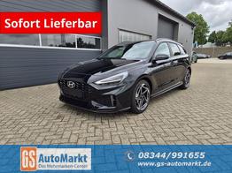 Hyundai i30 Kombi 1.6 T-GDI 150PS Automatik N-Line Sitzheizung Lenkradheizung Klimaautomatik Navi 10,3"-Touchscreen Bluelink Apple CarPlay + Android Auto PDC v+h R&uuml;ckf.Kamera 18-LM 