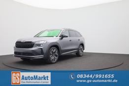 Skoda Kodiaq Sportline 1.5 TSI 204PS PHEV DSG Sitzheizung v+h Frontscheibe beheizb. 20"LM schwenkb. AHK elektr. PanoDach Alcantara PDC R&uuml;ckf.Kamera Klimaautomatik Lenkradheizung Navi Apple CarPlay Android Auto 2xKeyless vollelektr. Reichweite 116KM 