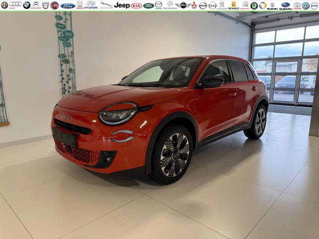 Fiat 600 - La Prima Hybrid 1.2 T3 107 kW (145 PS) DCT Klimaautomatik, Massagesitz, Sitzheizung, elektrisch verstellbarer Fahrersitz, Radio, DAB, Apple CarPlay, Android Auto, Navigationssystem, 18 Zoll Leichtmetallfelgen, uvm.