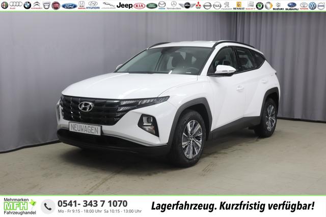 Hyundai TUCSON - Family 1.6 T-GDI 110kW, 2-Zonen Klimaautomatik, Sitzheizung, AppleCarPlay&Android Auto, Freisprecheinrichtung, Radio DAB, Verkehrszeichenerkennung, Rückfahrkamera, eCall Notrufsystem, 17 Zoll Leichtmetallfelgen, uvm.