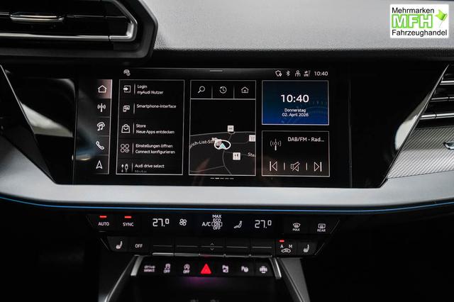 Audi A3 Sportback 40 TFSI S-tronic quattro S-Li -LAG. 