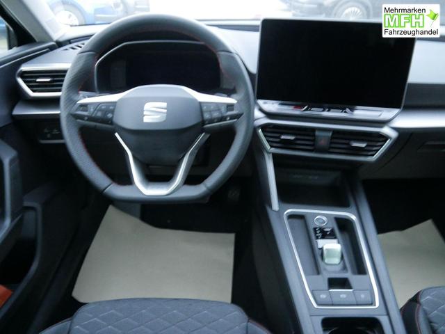 Seat Leon Sportstourer FR Kombi 2.0 TDI DSG*NAVI*ACC*PDC*5j-GARANTIE*LED*SHZ*TEMPOMAT*18-ZOLL*SOFORT-VERF&Uuml;GBAR 