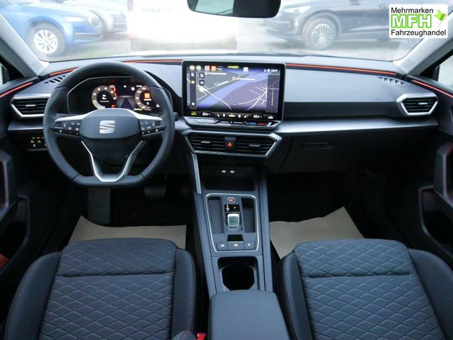 Seat Leon Sportstourer FR Kombi 2.0 TDI DSG*NAVI*ACC*PDC*5j-GARANTIE*LED*SHZ*TEMPOMAT*18-ZOLL*SOFORT-VERF&Uuml;GBAR 