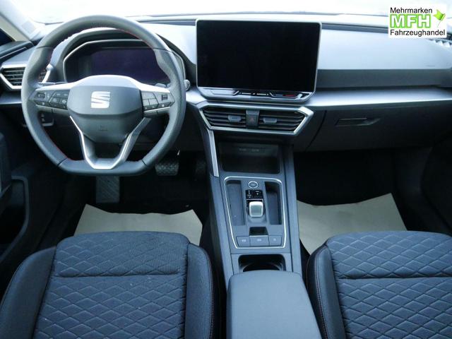 Seat Leon Sportstourer FR Kombi 2.0 TDI DSG*NAVI*ACC*PDC*5j-GARANTIE*LED*SHZ*TEMPOMAT*18-ZOLL*SOFORT-VERF&Uuml;GBAR 