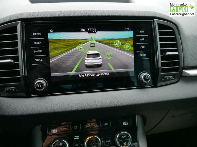 Skoda Karoq Selection 1.5 TSI DSG*ACC*PDC*KAMERA*TEMPOMAT*LED*SMARTLINK*KLIMA*RADIO*17-ZOLL 