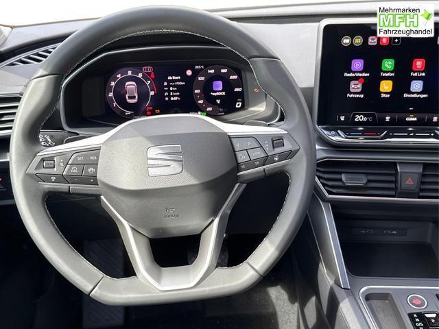 Seat / Leon Sportstourer / Blau / / / DSG+KAMERA+ACC+SHZ+KLIMA+FULLLINK+LED
