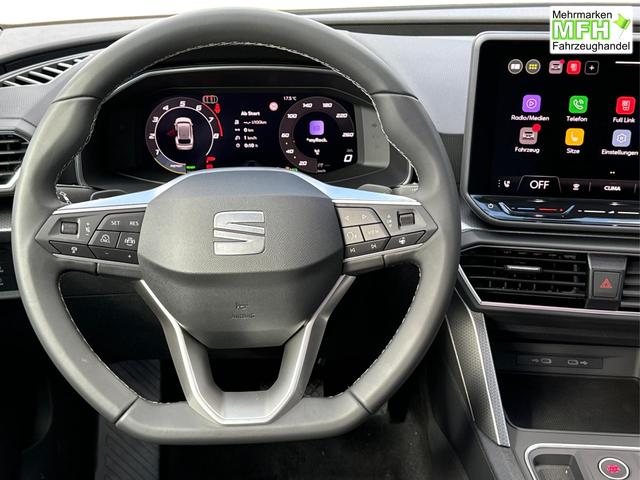 Seat / Leon Sportstourer / Grau / / / 1,5 eTSI DSG+ACC+LED+SHZ+CAM+Licht u. Sicht