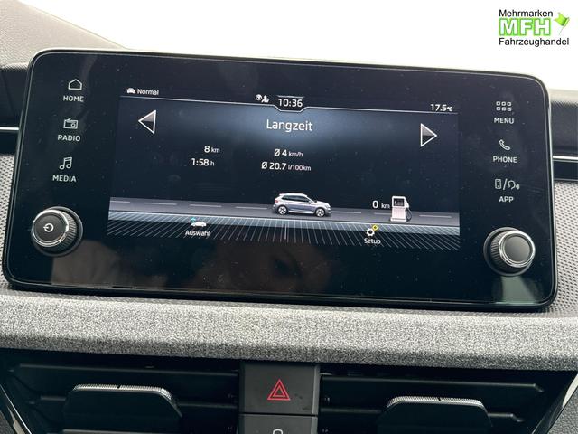 Skoda / Kamiq / Grau / / / DSG+ACC+SHZ+RFK+PDC+KESSY+SUNSET