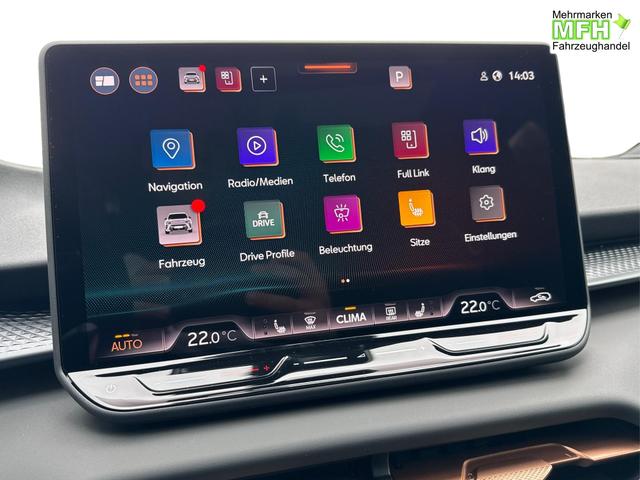 Cupra / Terramar / Schwarz / / / 4Drive PANO+NAVI+SENNHEISER+MATRIX+MEMORY+HUD+KAM+ACC+EL.HECKKL.