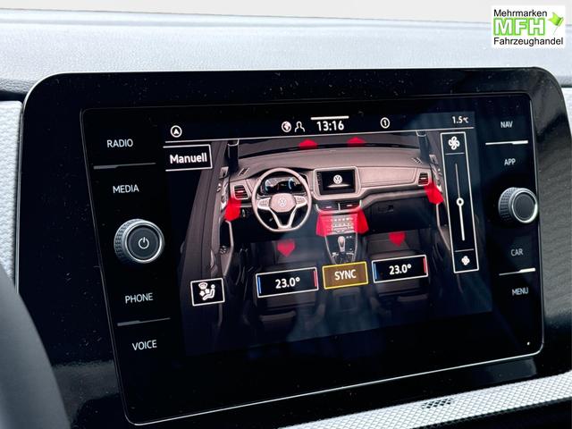 Volkswagen / T-Cross / Grau / / / MATRIX+KAMERA+ACC+KLIMA+SHZ+17 LM+KEYLESS