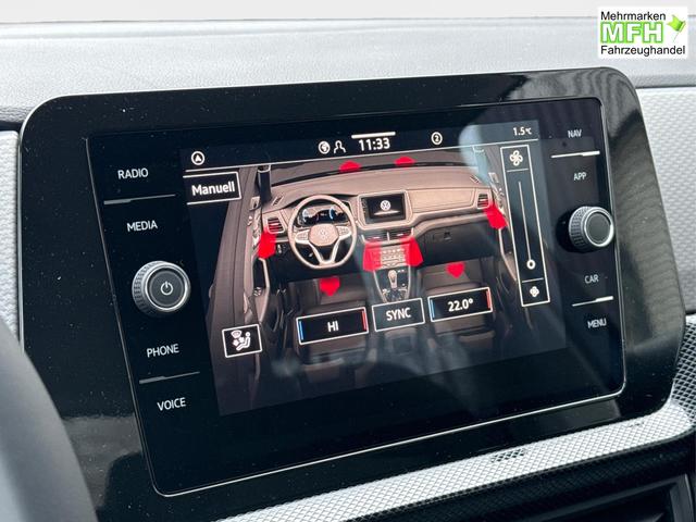 Volkswagen / T-Cross / Blau / / / MATRIX+KAMERA+ACC+KLIMA+SHZ+17 LM+KEYLESS