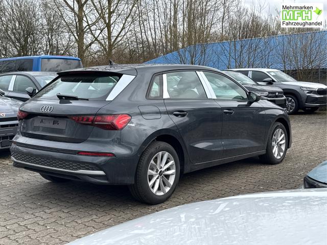 Audi / A3 Sportback / Grau / / / ACC+KAMERA+SHZ+LED+16LM+APP, Beispielbilder, ggf. teilweise mit Sonderausstattung