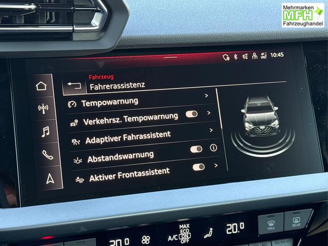 Audi / A3 Sportback / Schwarz / / / ACC+KAMERA+SHZ+LED+16LM+APP