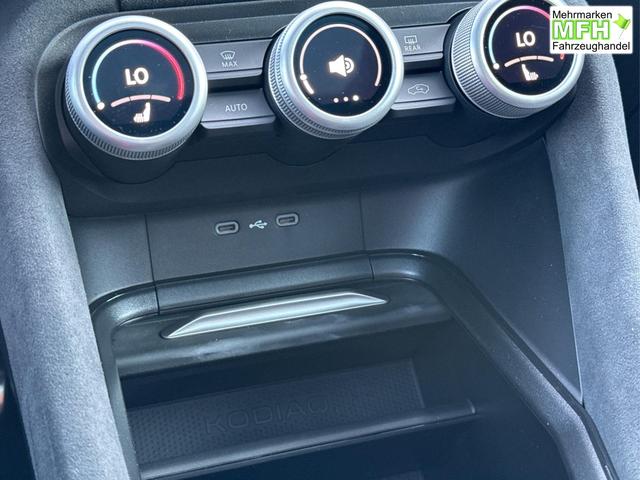 Skoda / Kodiaq / Grau / / / 4x4+AHK+PANO+KAMERA+EL. HECKKL.+PDC+20 LM, Beispielbilder, ggf. teilweise mit Sonderausstattung