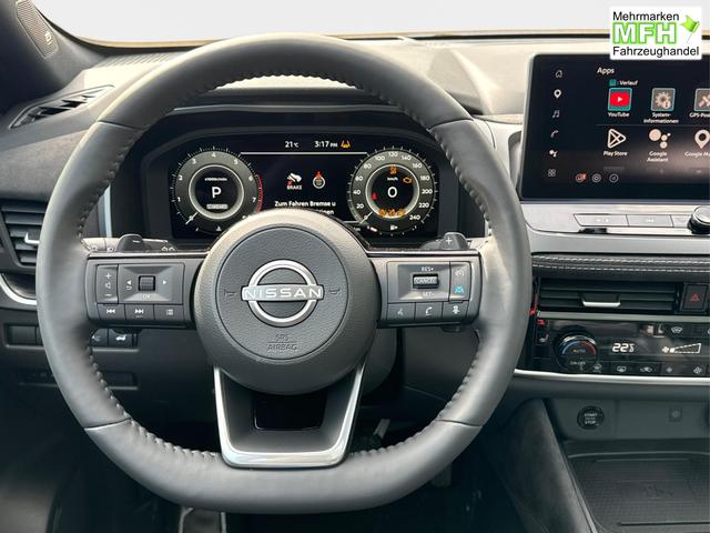 Nissan / Qashqai / Blau / / / FACELIFT+PANO+360&deg;KAMERA+PDC+EL.HECKKL. , Beispielbilder, ggf. teilweise mit Sonderausstattung