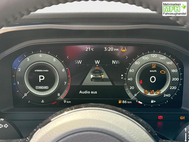 Nissan / Qashqai / Blau / / / FACELIFT+PANO+360&deg;KAMERA+PDC+EL.HECKKL. , Beispielbilder, ggf. teilweise mit Sonderausstattung