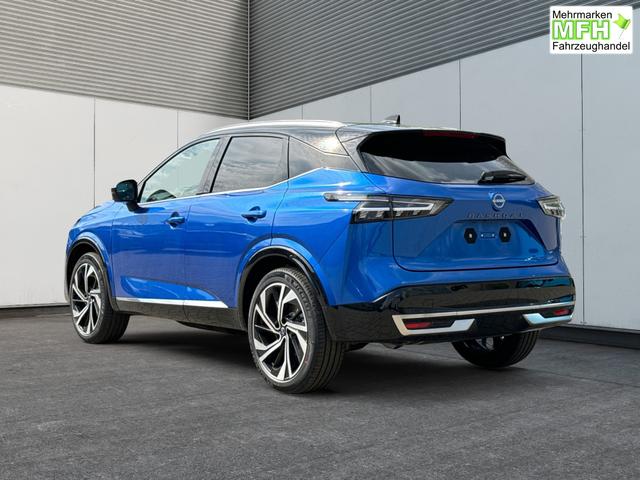 Nissan / Qashqai / Blau / / / FACELIFT+PANO+360&deg;KAMERA+PDC+EL.HECKKL. , Beispielbilder, ggf. teilweise mit Sonderausstattung
