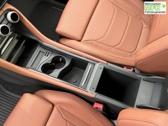 Skoda / Kodiaq / Wei&szlig; / / / LEDER+AHK+PANO+MATRIX+360 KAM+eHK+20 LM, Beispielbilder, ggf. teilweise mit Sonderausstattung