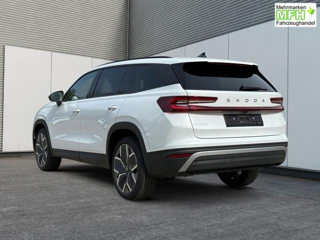 Skoda / Kodiaq / Wei&szlig; / / / LEDER+AHK+PANO+MATRIX+360 KAM+eHK+20 LM, Beispielbilder, ggf. teilweise mit Sonderausstattung