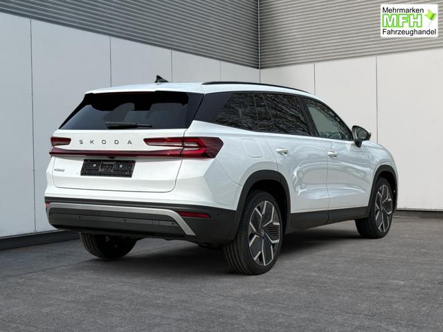 Skoda / Kodiaq / Wei&szlig; / / / LEDER+AHK+PANO+MATRIX+360 KAM+eHK+20 LM, Beispielbilder, ggf. teilweise mit Sonderausstattung
