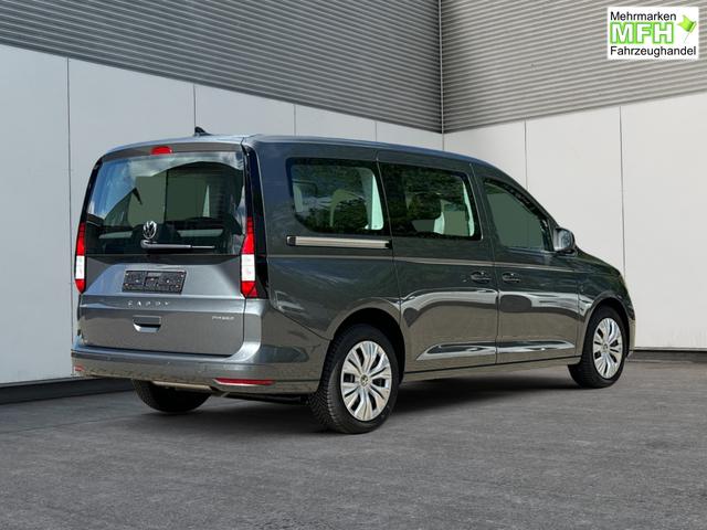 Volkswagen / Caddy Maxi / Grau / / / F&Ouml;RDERF&Auml;HIG+KAMERA+ACC+SHZ+KLIMA+APP-CONNECT+GJR+PDC