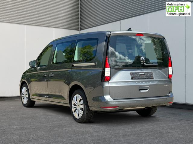 Volkswagen / Caddy Maxi / Grau / / / F&Ouml;RDERF&Auml;HIG+KAMERA+ACC+SHZ+KLIMA+APP-CONNECT+GJR+PDC