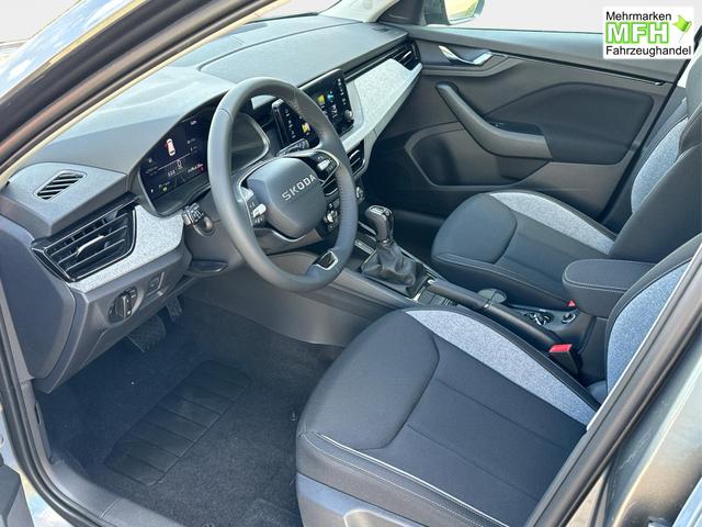 Skoda / Kamiq / Grau / / / SHZ+KAMERA+SMARTLINK+PDC+LED+16 ALU, Bei den verwendeten Bildern kann es sich um Beispielbilder handeln, ggf. teilweise mit Sonderausstattung.