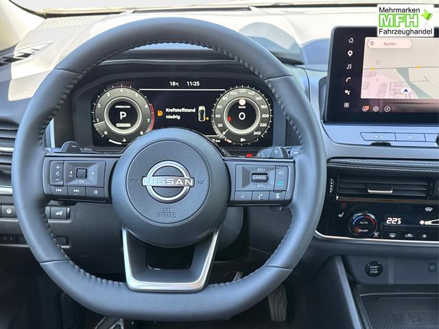 Nissan / Qashqai / Grau / / / EL.HECKKL+HEAD-UP+KAMERA+ACC+PDC+SHZ+LED 