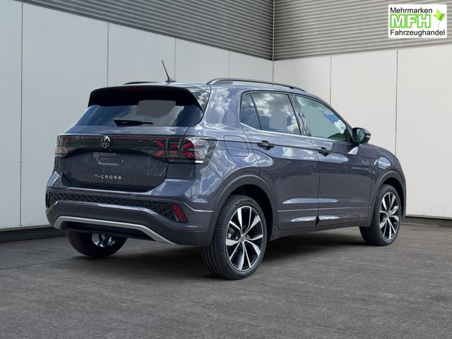 Volkswagen / T-Cross / / / / AHK+NAVI+MATRIX+SHZ+ACC+KAMERA+18'' ALU, Bei den verwendeten Bildern kann es sich um Beispielbilder handeln, ggf. teilweise mit Sonderausstattung.