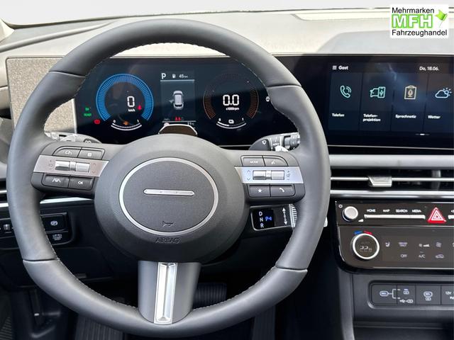 Hyundai / TUCSON / Gr&uuml;n / / / Hybrid NAVI+KAMERA+SHZ+LED+TEMPOMAT+17 ALU+PDC, Bei den verwendeten Bildern kann es sich um Beispielbilder handeln, ggf. teilweise mit Sonderausstattung.
