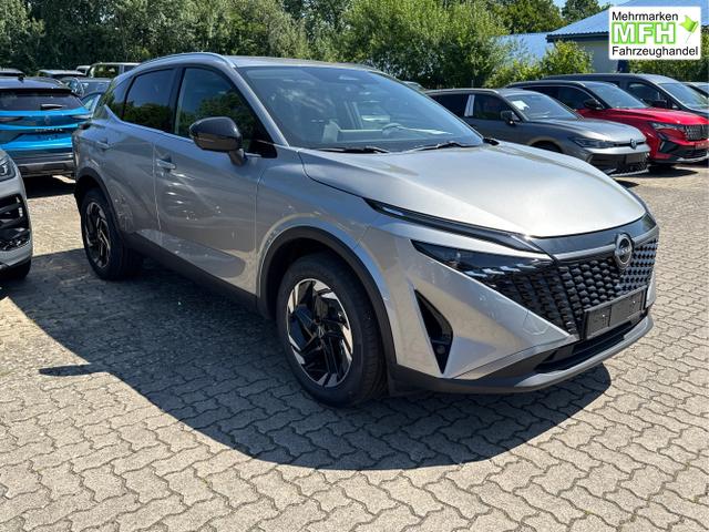 Nissan / Qashqai / Silber / / / KAMERA+ACC+PDC+EL.HECKKL.+SHZ+LED , Bei den verwendeten Bildern kann es sich um Beispielbilder handeln, ggf. teilweise mit Sonderausstattung.