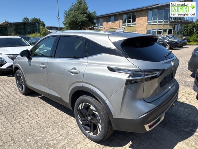 Nissan / Qashqai / Silber / / / KAMERA+ACC+PDC+EL.HECKKL.+SHZ+LED , Bei den verwendeten Bildern kann es sich um Beispielbilder handeln, ggf. teilweise mit Sonderausstattung.