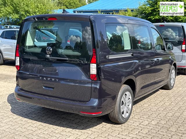 Volkswagen / Caddy Maxi / Blau / / / Caddy Maxi KAMERA+APP+PDC+ACC+LANE ASSIST, Bei den verwendeten Bildern kann es sich um Beispielbilder handeln, ggf. teilweise mit Sonderausstattung.