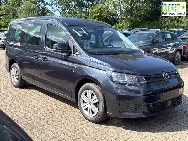 Volkswagen / Caddy Maxi / Blau / / / Caddy Maxi KAMERA+APP+PDC+ACC+LANE ASSIST, Bei den verwendeten Bildern kann es sich um Beispielbilder handeln, ggf. teilweise mit Sonderausstattung.